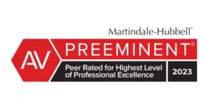 Martindale Hubbell AV Preeminent